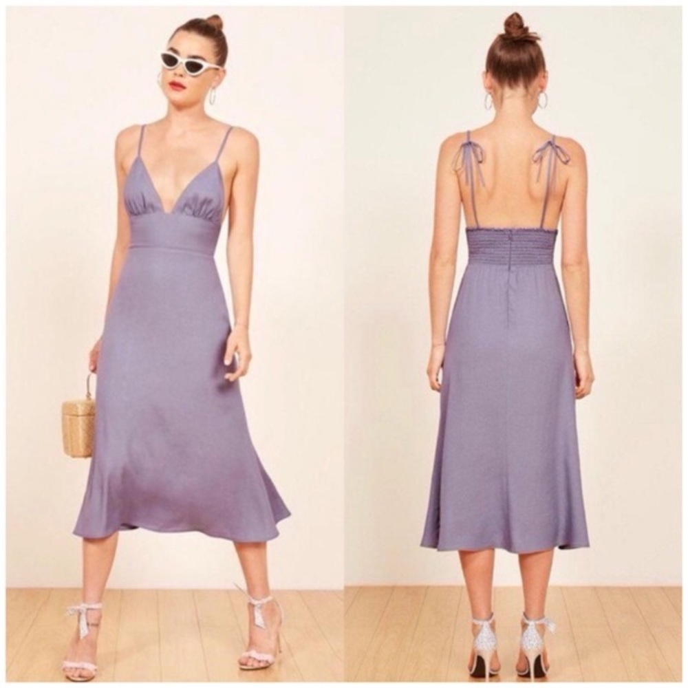 REFORMATION Talita Dress Orchid Size 6